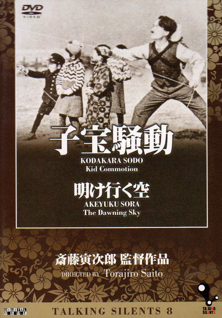 Talking Silents 8 子宝騒動 明け行く空 DVD 品