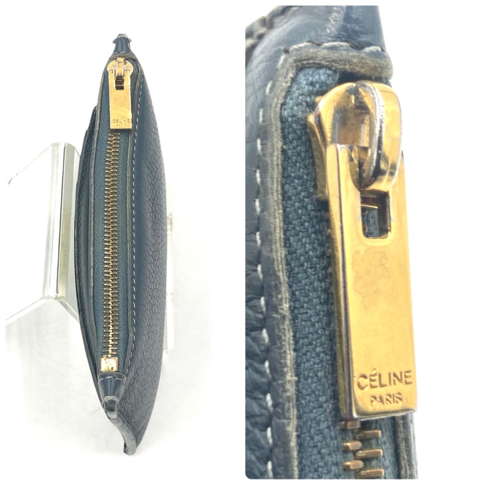 □美品□フィービー期□CELINE セリーヌ フラグメントケース コイン