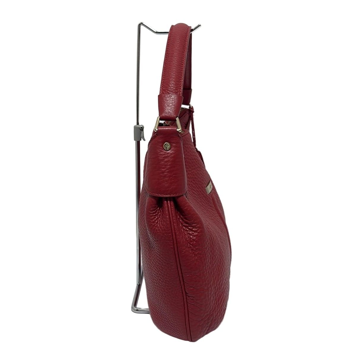 美品 COLE HAAN コールハーン レッド ゴールド金具 レザー B44466 