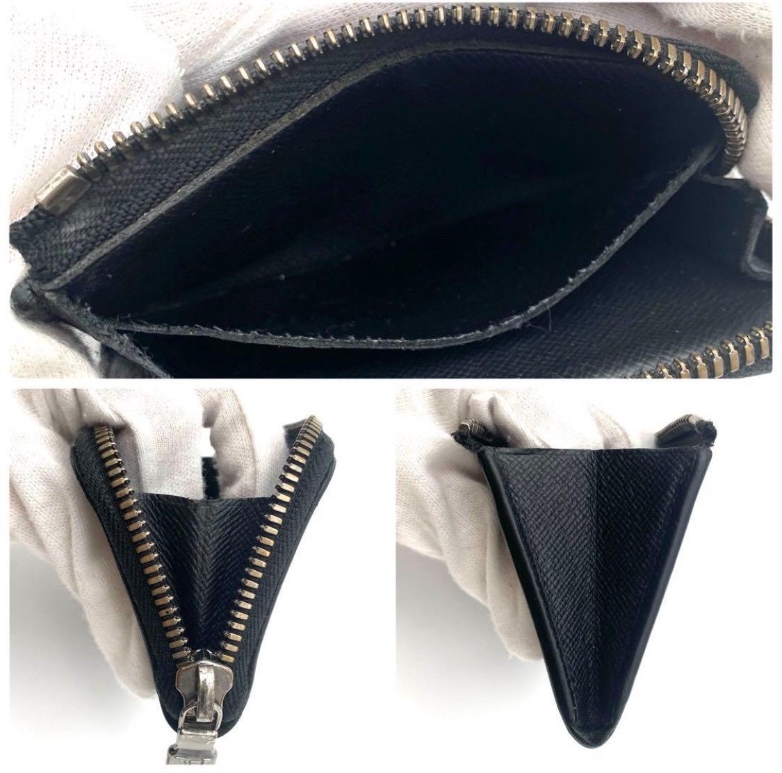 ルイヴィトン モノグラム エクリプス ポルトモネ ジュール コインケース 小銭入れ カードケース ブラック