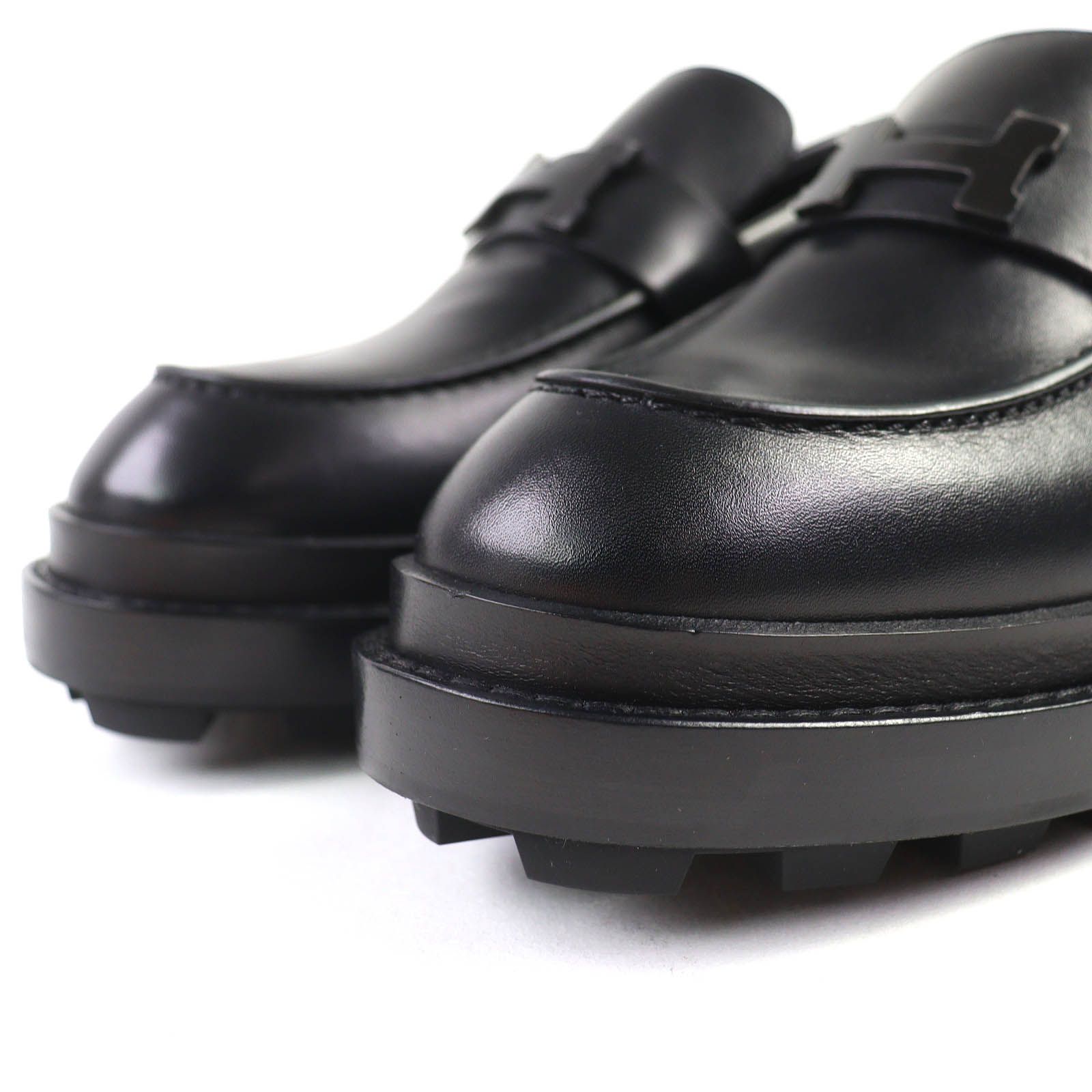 未使用品△HERMES エルメス 2025年製 252134Z モカシン ルーブル Hロゴ