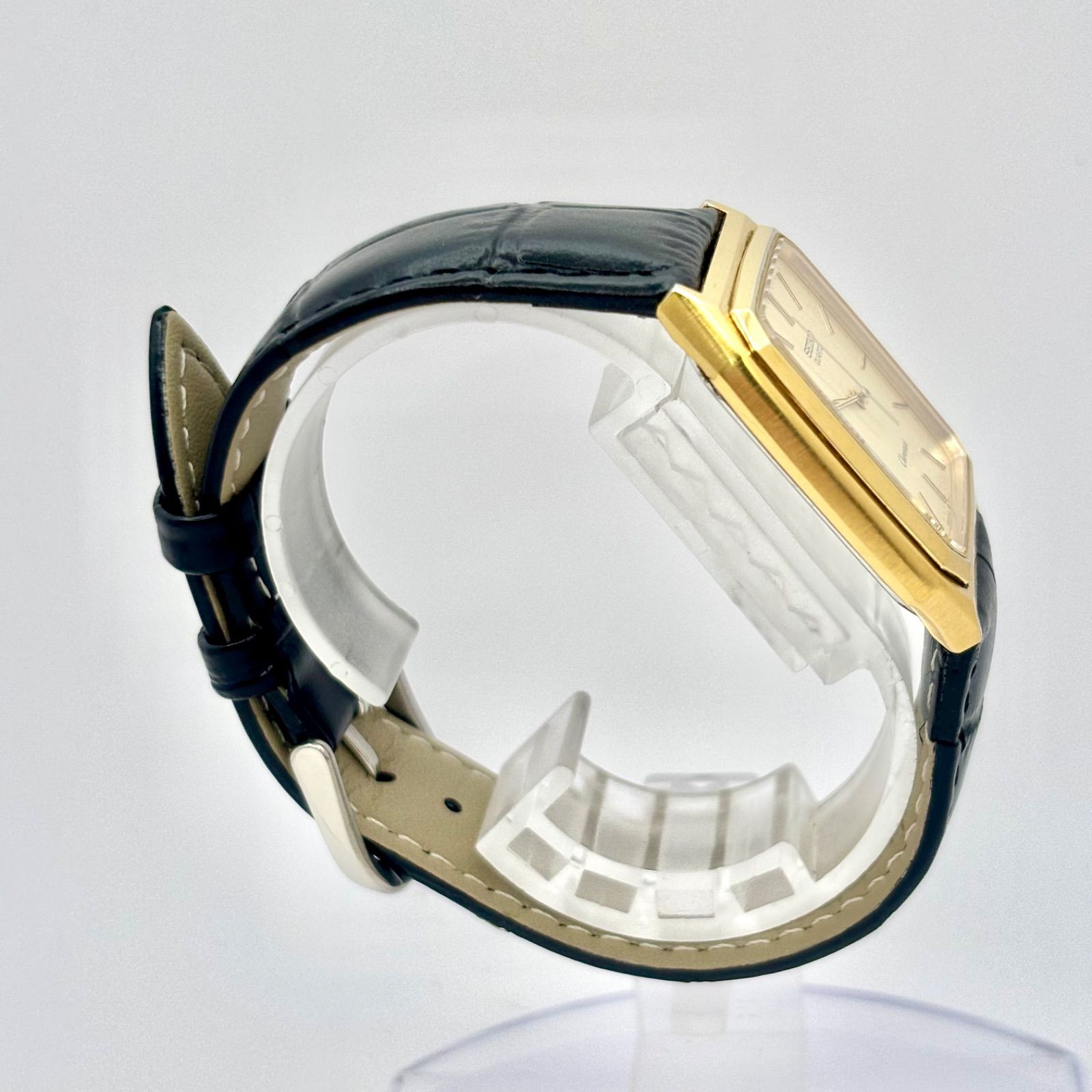 新品電池】SEIKO セイコー Chronos クロノス メンズ 腕時計 ゴールド