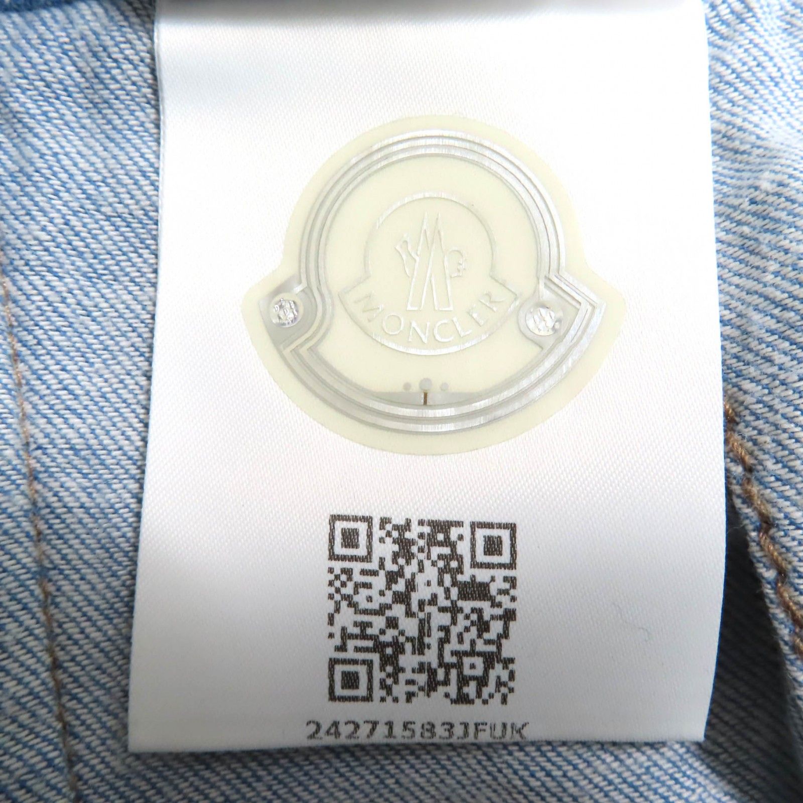 美品◇MONCLER モンクレール D10932561500 GONNA コットン100％ サイド  