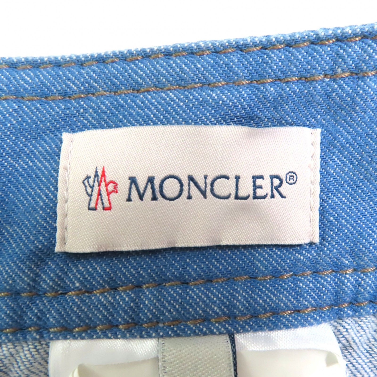 美品◇MONCLER モンクレール D10932561500 GONNA コットン100％ サイド  
