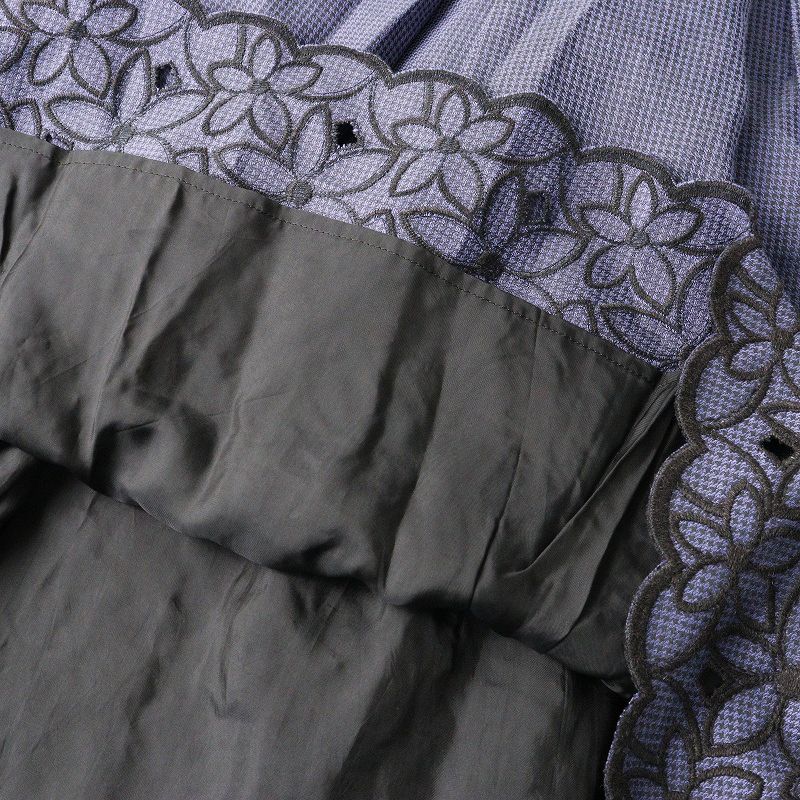 Rene ルネ ティシュー TISSUE社 フラワー刺繍 ウエストタック ショート