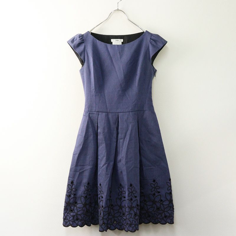 Rene ルネ ティシュー TISSUE社 フラワー刺繍 ウエストタック ショート