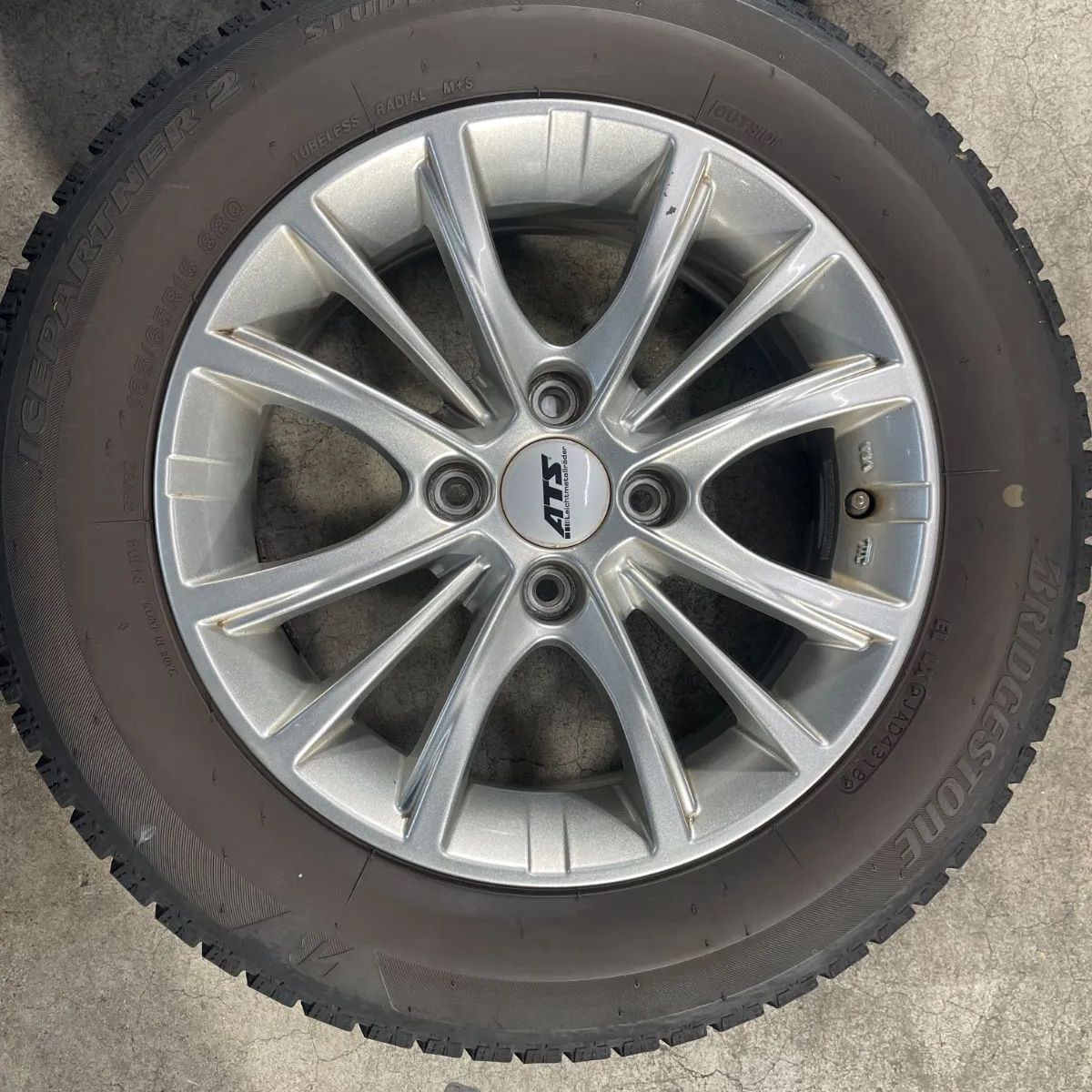 ATS CPタイプ CP605 15インチ タイヤホイールセット スタッドレス 