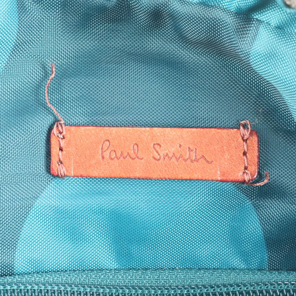 ポールスミス レザー ナイロン 2 WAY ショルダーバッグ 斜め掛け メッセンジャー ビジネス 通勤 A 4 メンズ EEM CY 17-4