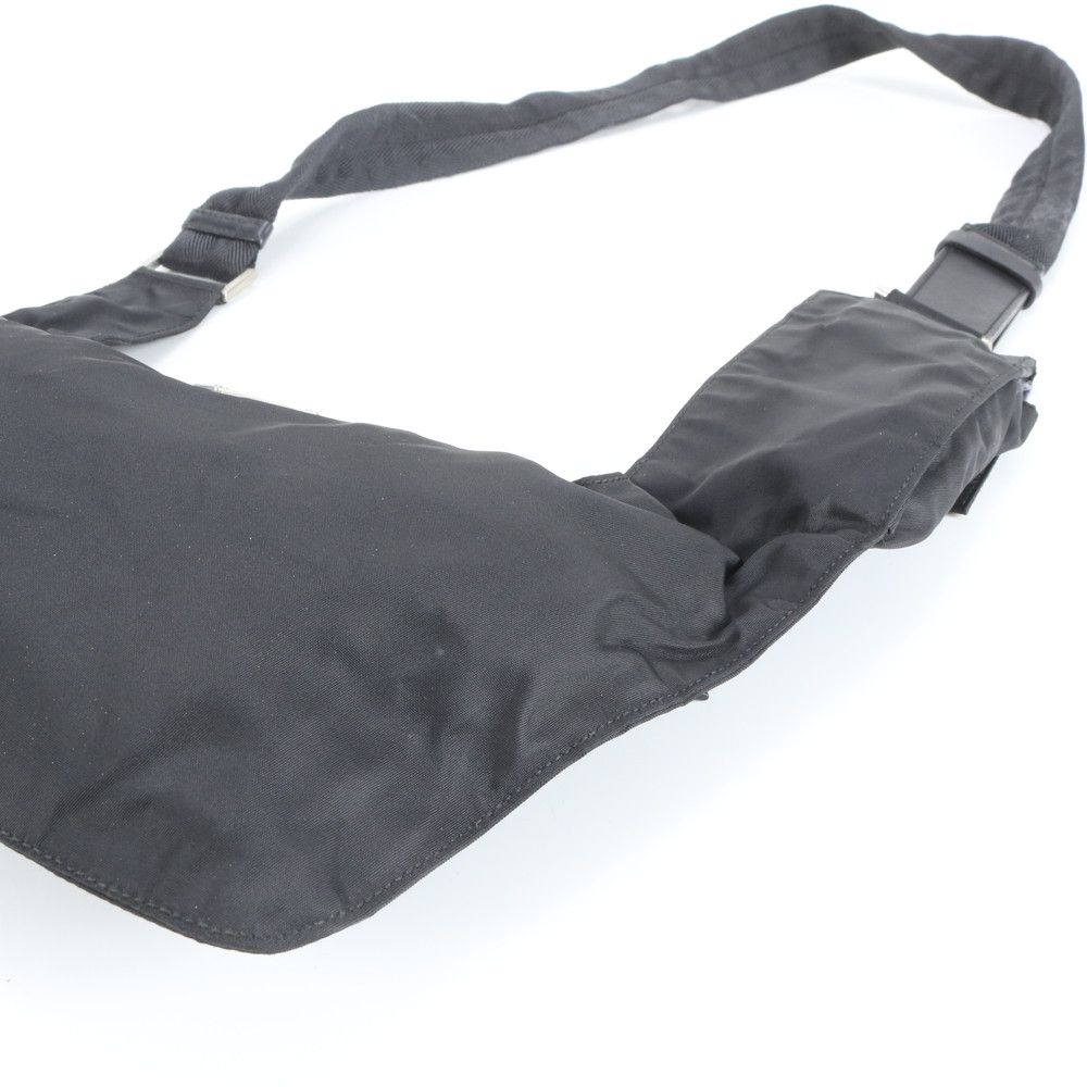 美品 プラダ テスート ナイロン 三角ロゴ レザー ショルダーバッグ