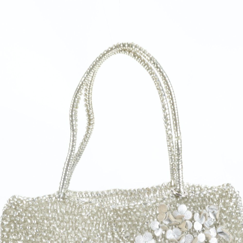 美品 アンテプリマ フラワー ビジュー ワイヤーバッグ トート 肩掛け