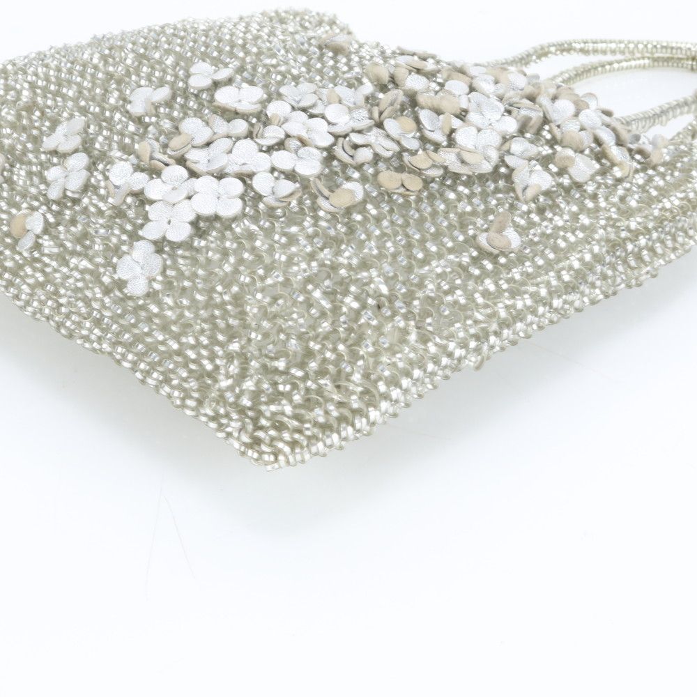 美品 アンテプリマ フラワー ビジュー ワイヤーバッグ トート 肩掛け