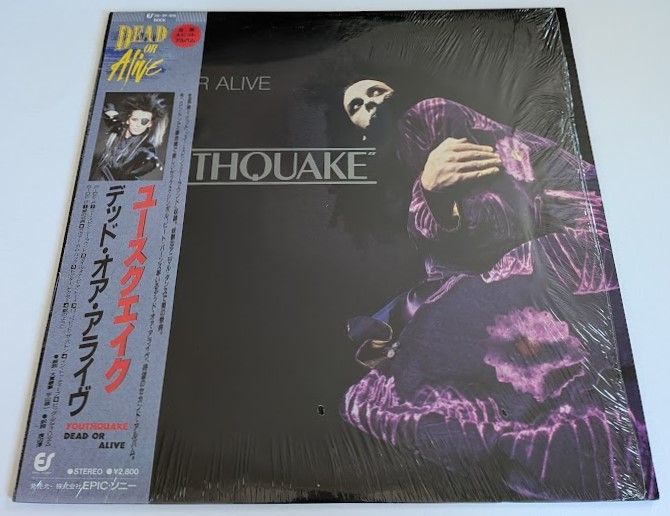 【超美品】ユースクエイク　デットオアアライブ　LP DEAD OR ALIVE デッド オア アライブ YOUTHQUAKE ユースクエイク 中古