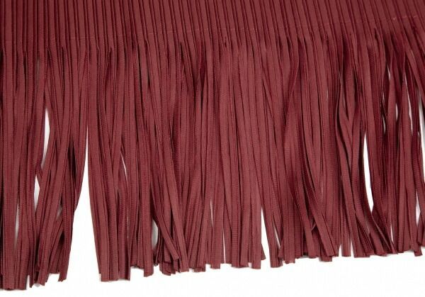 プリーツプリーズPLEATS PLEASE フリンジノースリーブワンピース