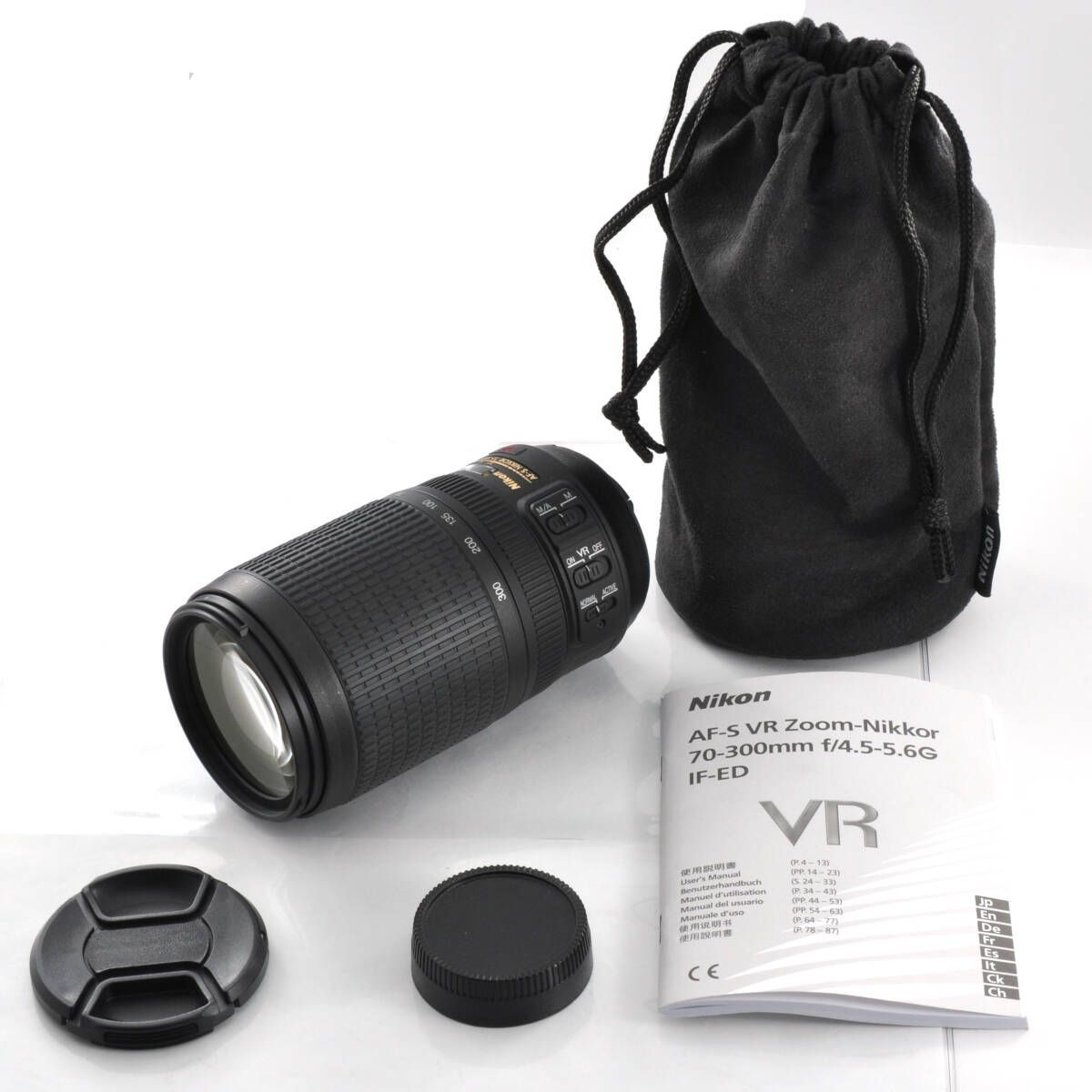 ニコン】美品！Nikon AF-S DX NIKKOR 70-300mm F4.5-5.6 G ED VR 望遠