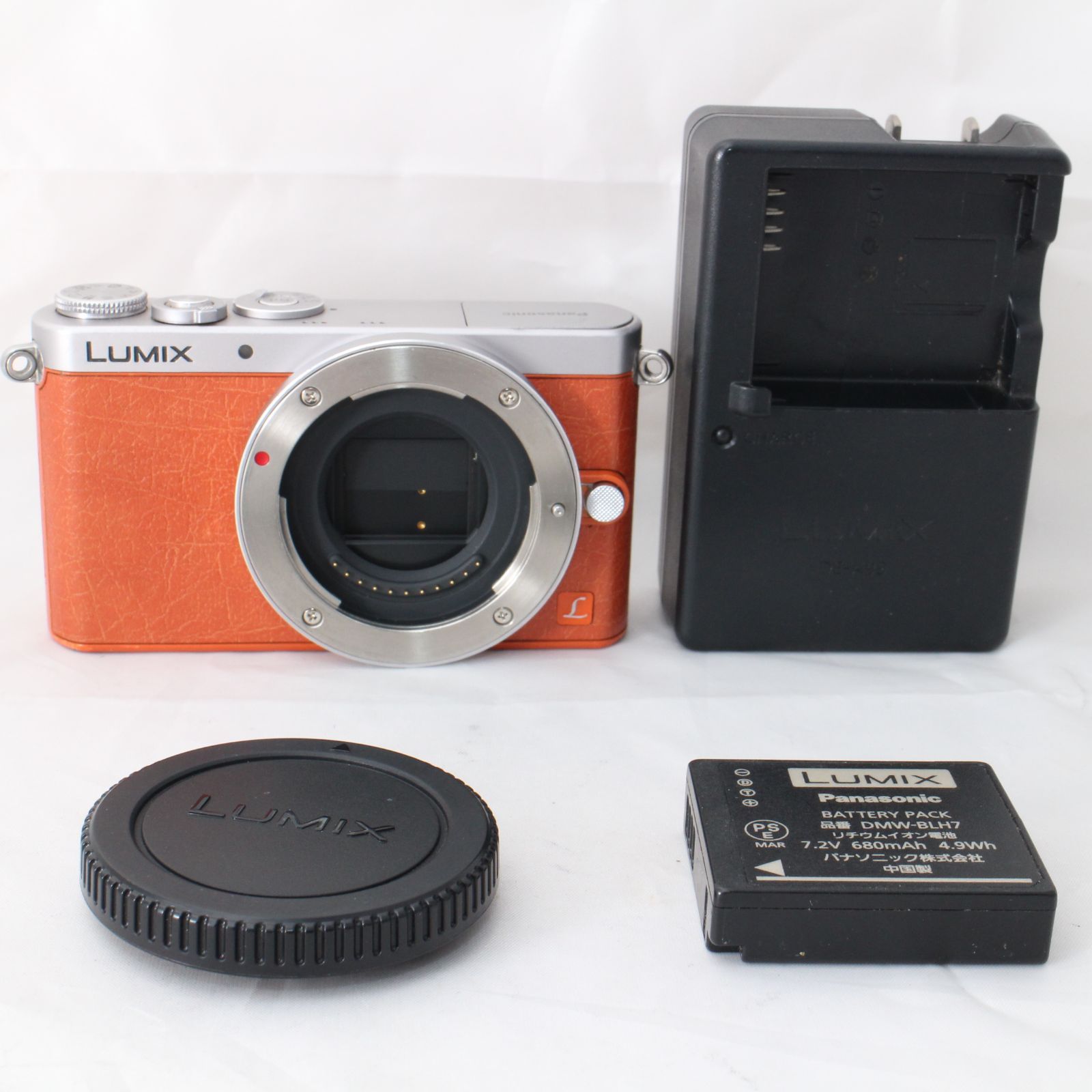 ☆良品☆ Panasonic LUMIX GM1 オレンジ DMC-GM1 ボディ パナソニック