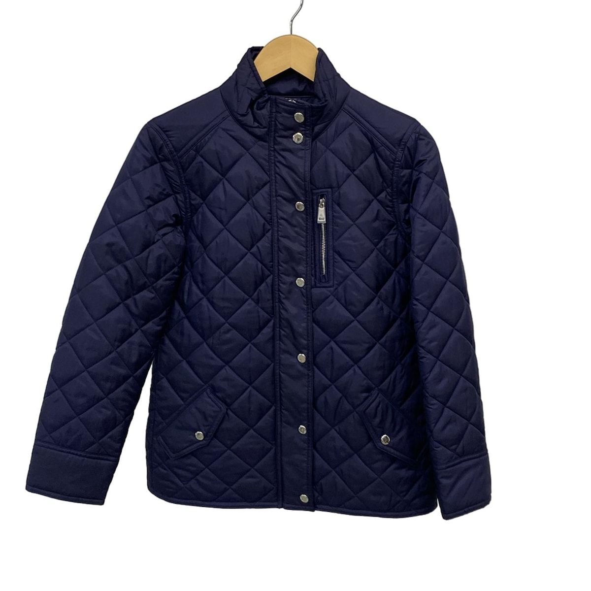 RalphLauren ラルフローレン ブルゾン サイズXS レディース ネイビー 長袖 秋 冬物 キルティング