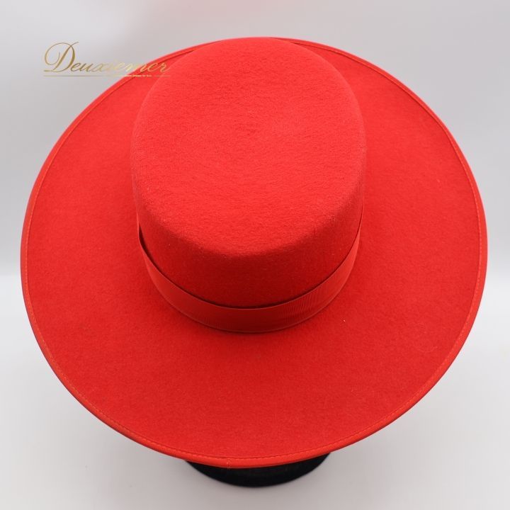 フラメンコ 衣装 コルドベス ハット レッド系 アントニオガルシア