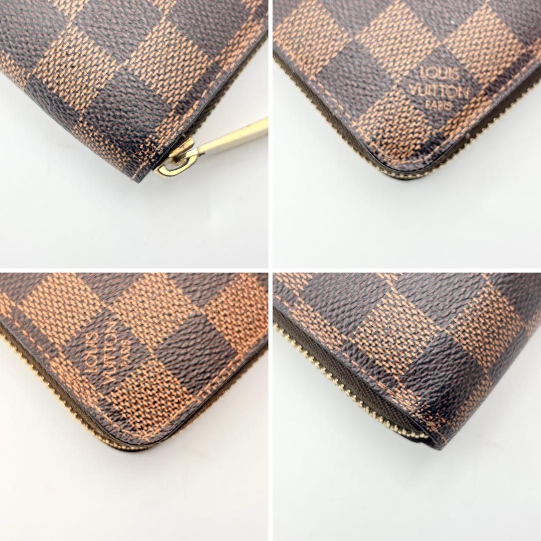 ルイ・ヴィトン N41661 ダミエ ジッピーウォレット ラウンドジップ 長