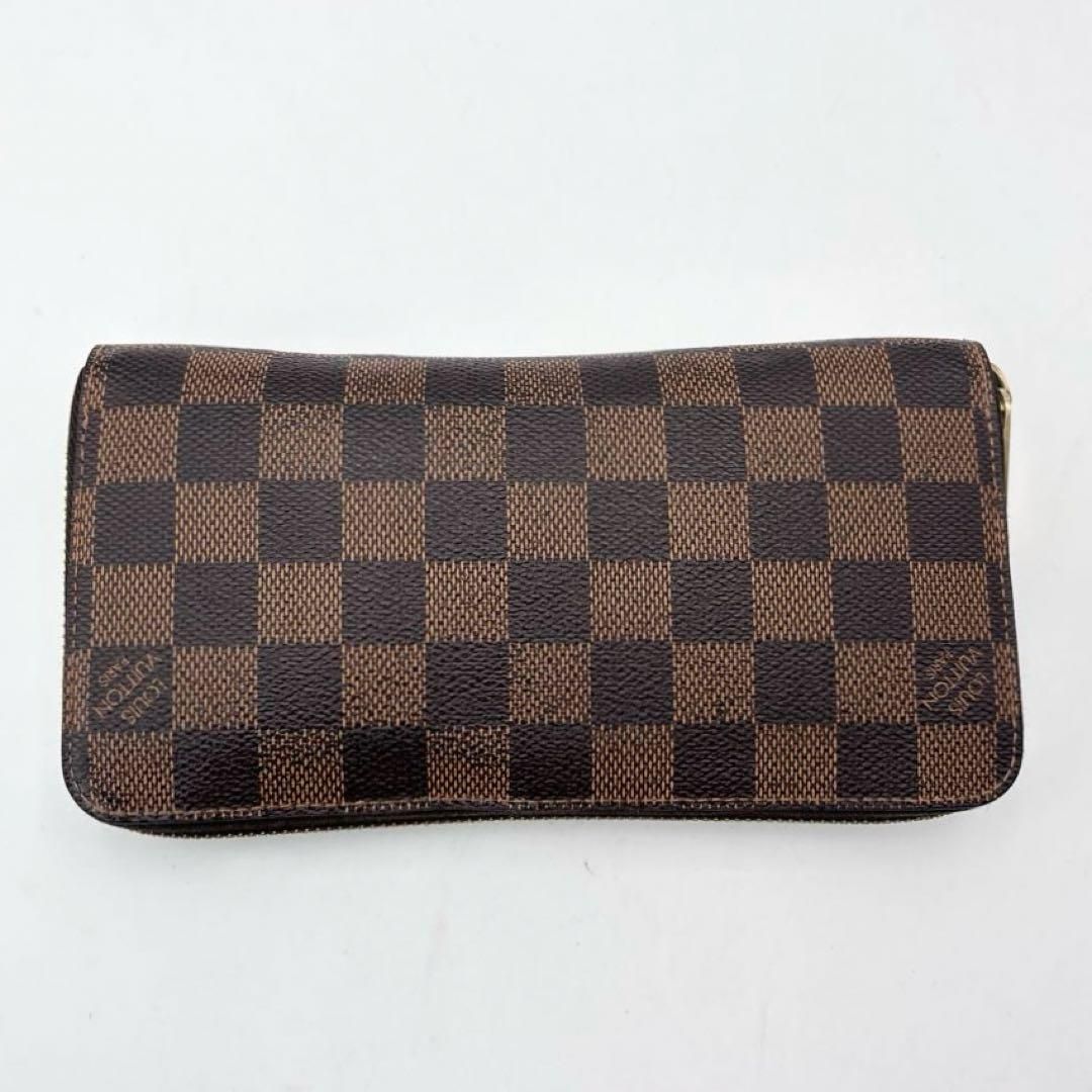 ルイ・ヴィトン N41661 ダミエ ジッピーウォレット ラウンドジップ 長