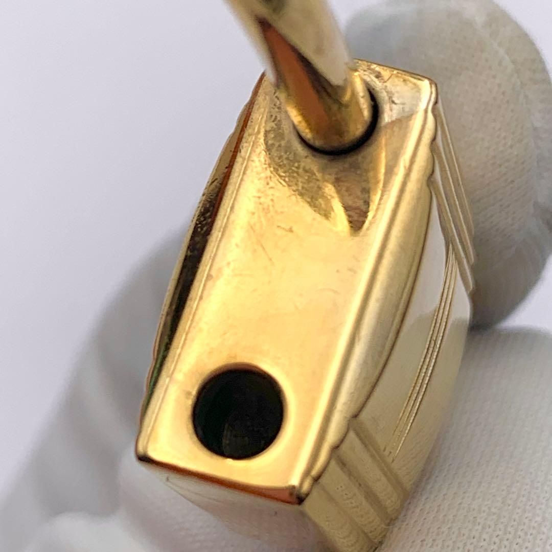 エルメス カデナ 24Kメッキ No.104 104番 鍵付き カデナキー