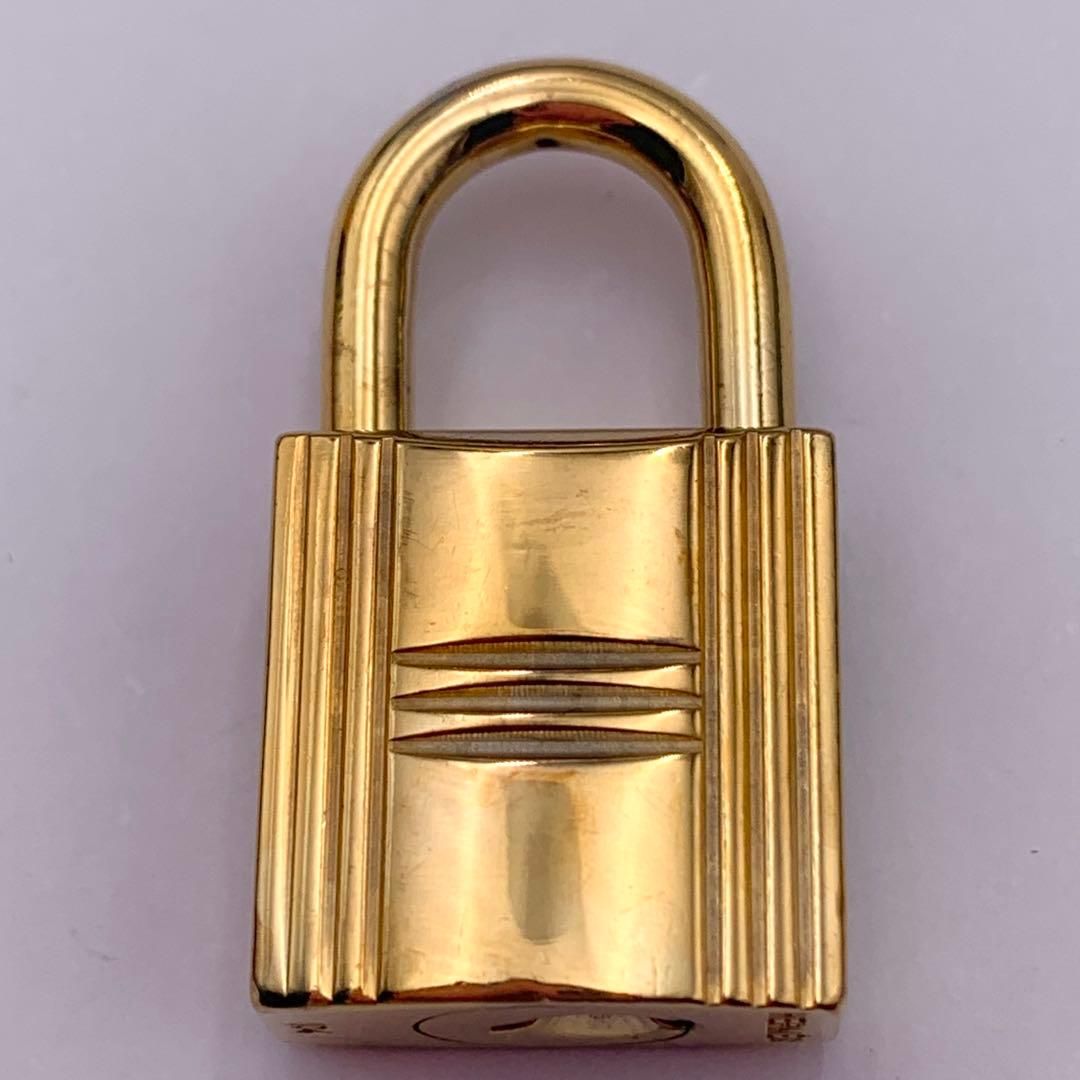 エルメス カデナ 24Kメッキ No.104 104番 鍵付き カデナキー