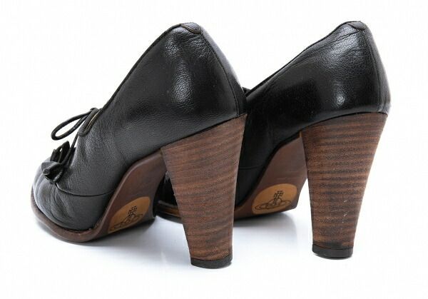ヴィヴィアンウエストウッドVivienne Westwood レザーレースアップ