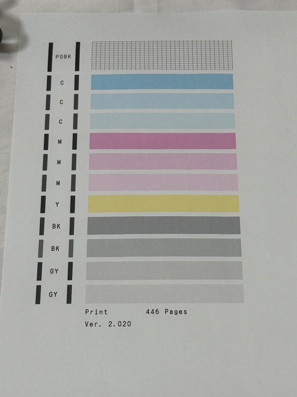 キヤノン 印刷枚数