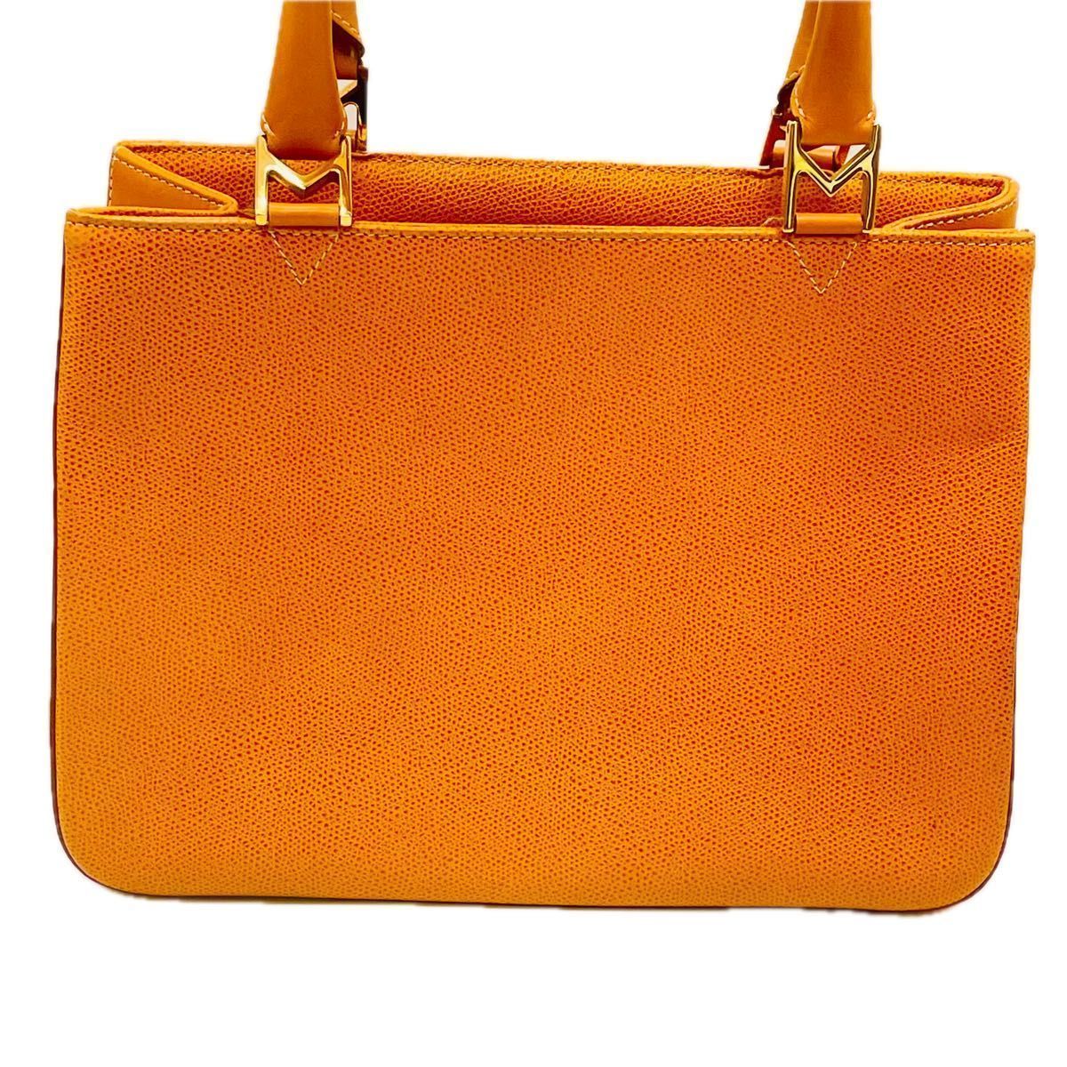 MORABITO モラビト ハンドバック メルクルディ M字金具 レザー