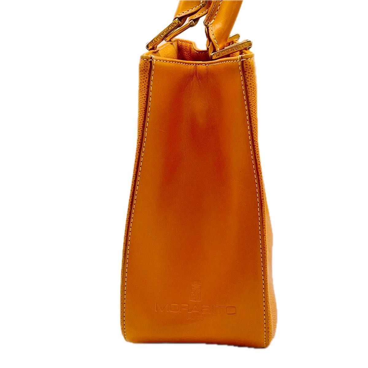 MORABITO モラビト ハンドバック メルクルディ M字金具 レザー