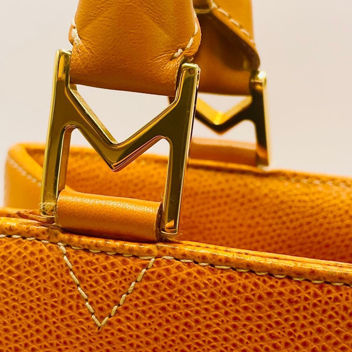 MORABITO モラビト ハンドバック メルクルディ M字金具 レザー