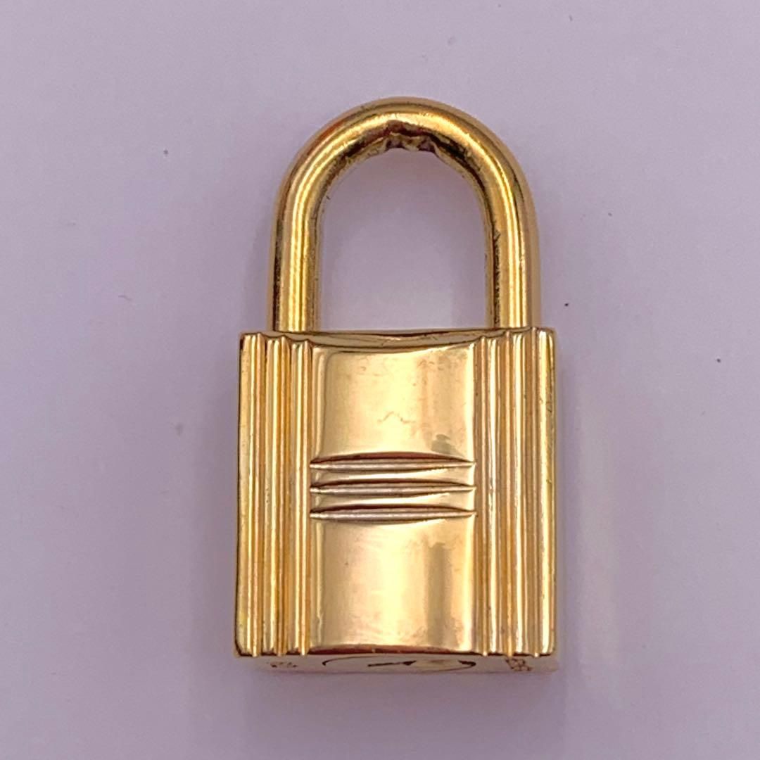 エルメス カデナ 24Kメッキ No.62 62番 鍵付き カデナキー パドロック