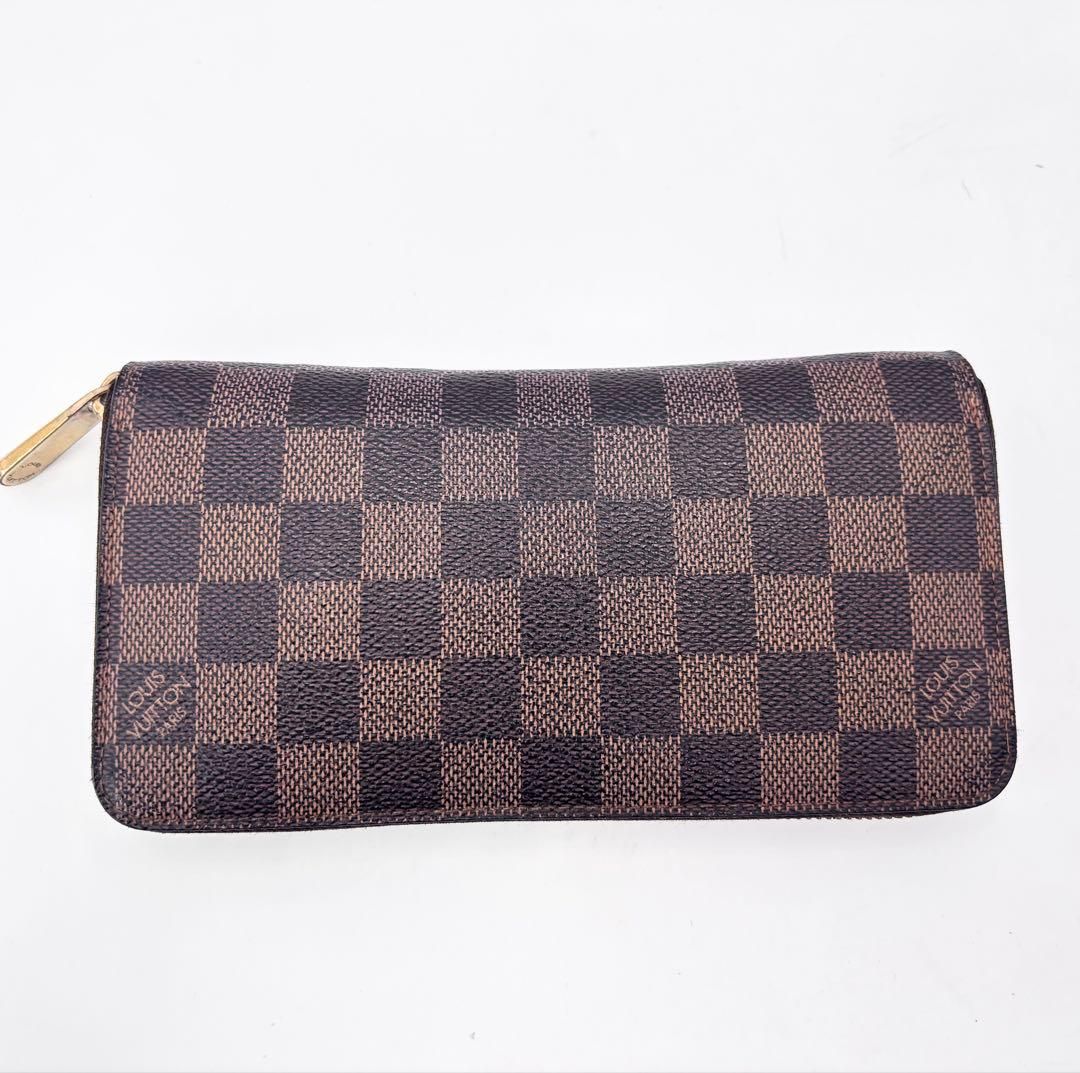 ルイ・ヴィトン N41661 ダミエ ジッピーウォレット ラウンドジップ 長