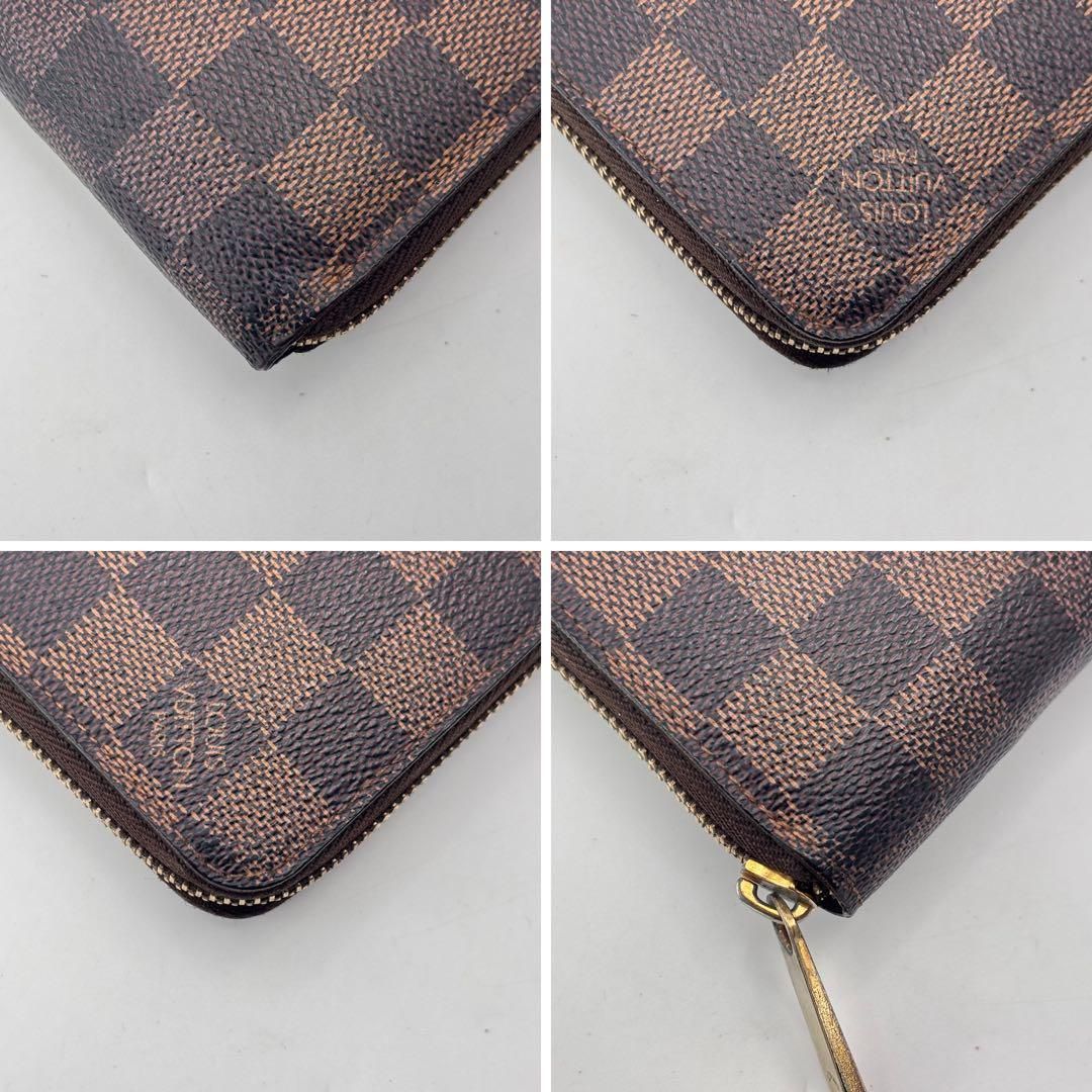ルイ・ヴィトン N41661 ダミエ ジッピーウォレット ラウンドジップ 長