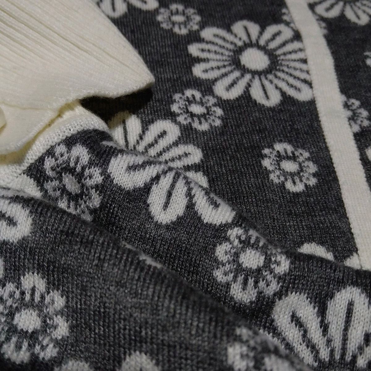 スーパービューティー ワンピース サイズ42 L レディース美品 - グレー