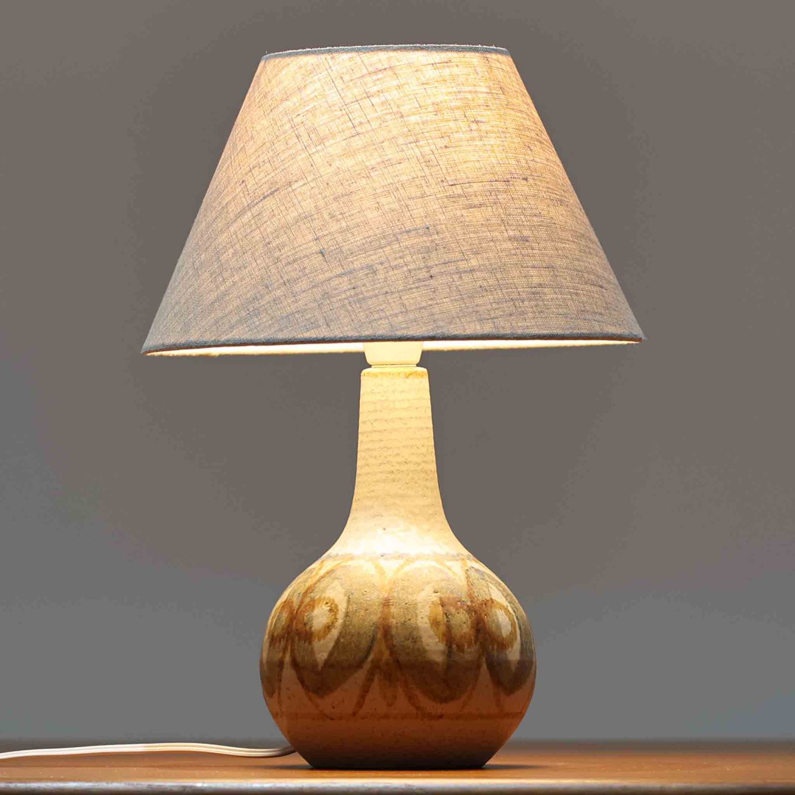 Soholm Keramik テーブルランプ 高さ35cm スーホルム・セラミック デンマーク製 北欧ビンテージ照明 北欧照明/DK19096