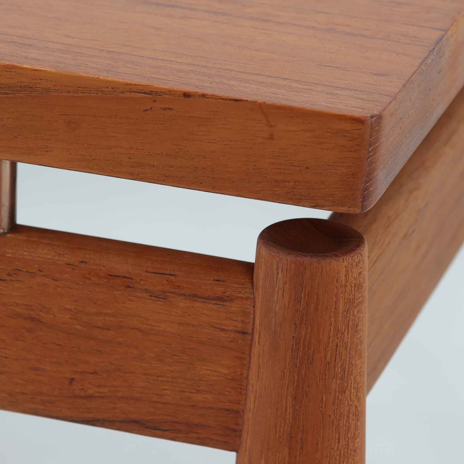 Grete Jalk センターテーブル Model 622 54 チーク 真鍮 幅150 cm France Son DK 19026 センターテーブル ローテーブル 机 テーブル 家具 インテリア