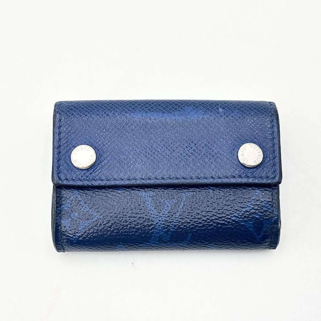 ルイヴィトン M 67620 ディスカバリー コンパクト ウォレット モノグラム タイガラマ 三つ折り財布 ミニ財布 カードウォレット