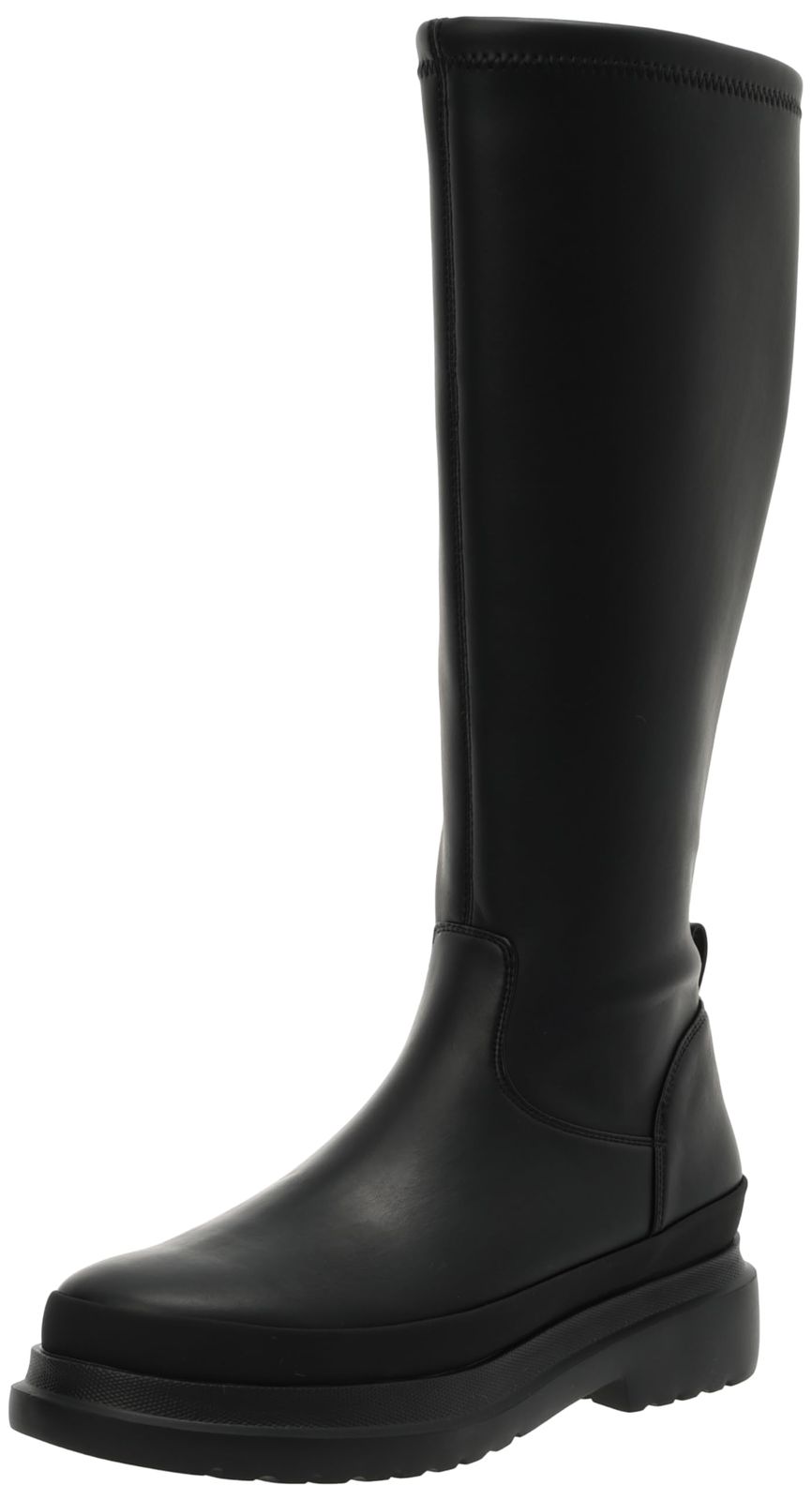 エンチャンテッド ロングブーツ チャンキーソールサイドジップロングブーツ 23209 BL