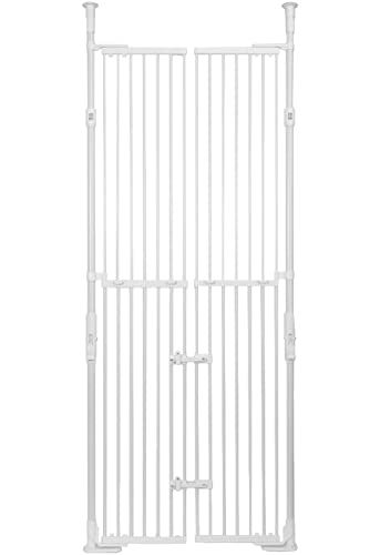 PET SELECT ペットセレクト のぼれんニャン バリアフリー3 本体 ペットゲート 猫 脱走防止 柵 猫用 屋内用 ハイタイプ ドア付き 突っ張り フェンス のぼれんにゃん 猫用品 ゲージ ケージ パーテーション ベランダ 窓 廊下 玄関 飛び出し防