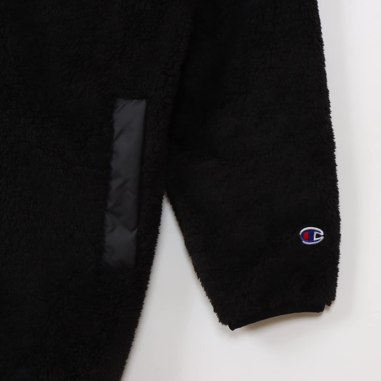  チャンピオン アウター 長袖 ストレッチ 保温 防風 スクリプトロゴ ジップフーデッドジャケット ウィメンズスポーツ CW-YS 602 ブラック その他 フェイスケア