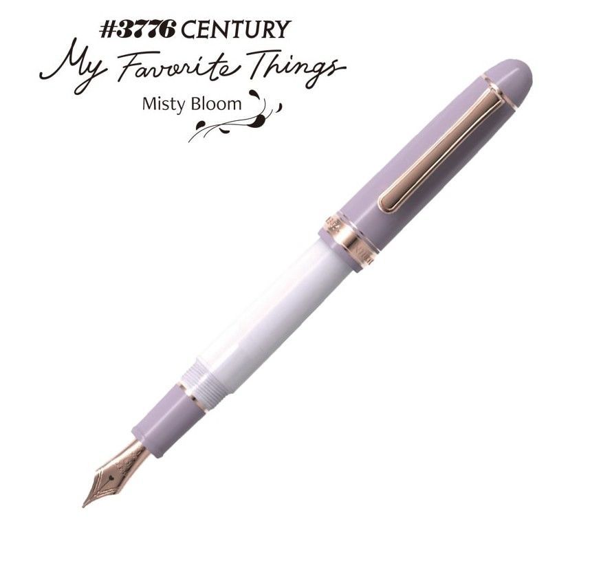 プラチナ万年筆 ＃3776センチュリー 世界1500本 万年筆 インク付き ミスティブルーム マイ フェイバリット シングス ペン先 EF 細 PNB-38000 プレゼント 新入社員 昇進祝い 定年退職 おしゃれ