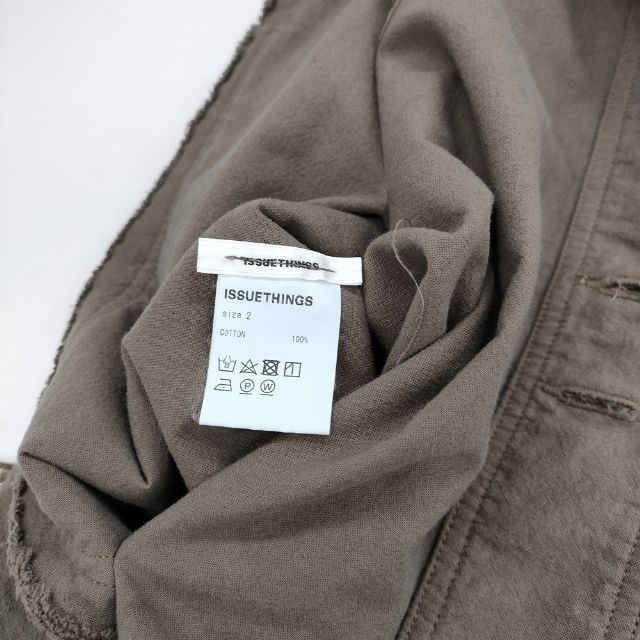 ISSUETHINGS Type27 リバーシブル カットオフ コットン ジャケット