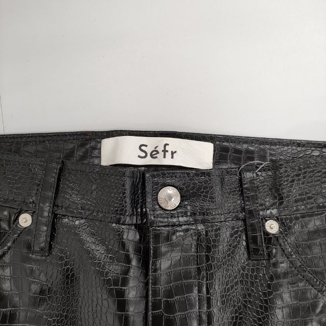 SEFR Séfr セファ LONDRE TROUSER 合皮 フェイクレザー パンツ