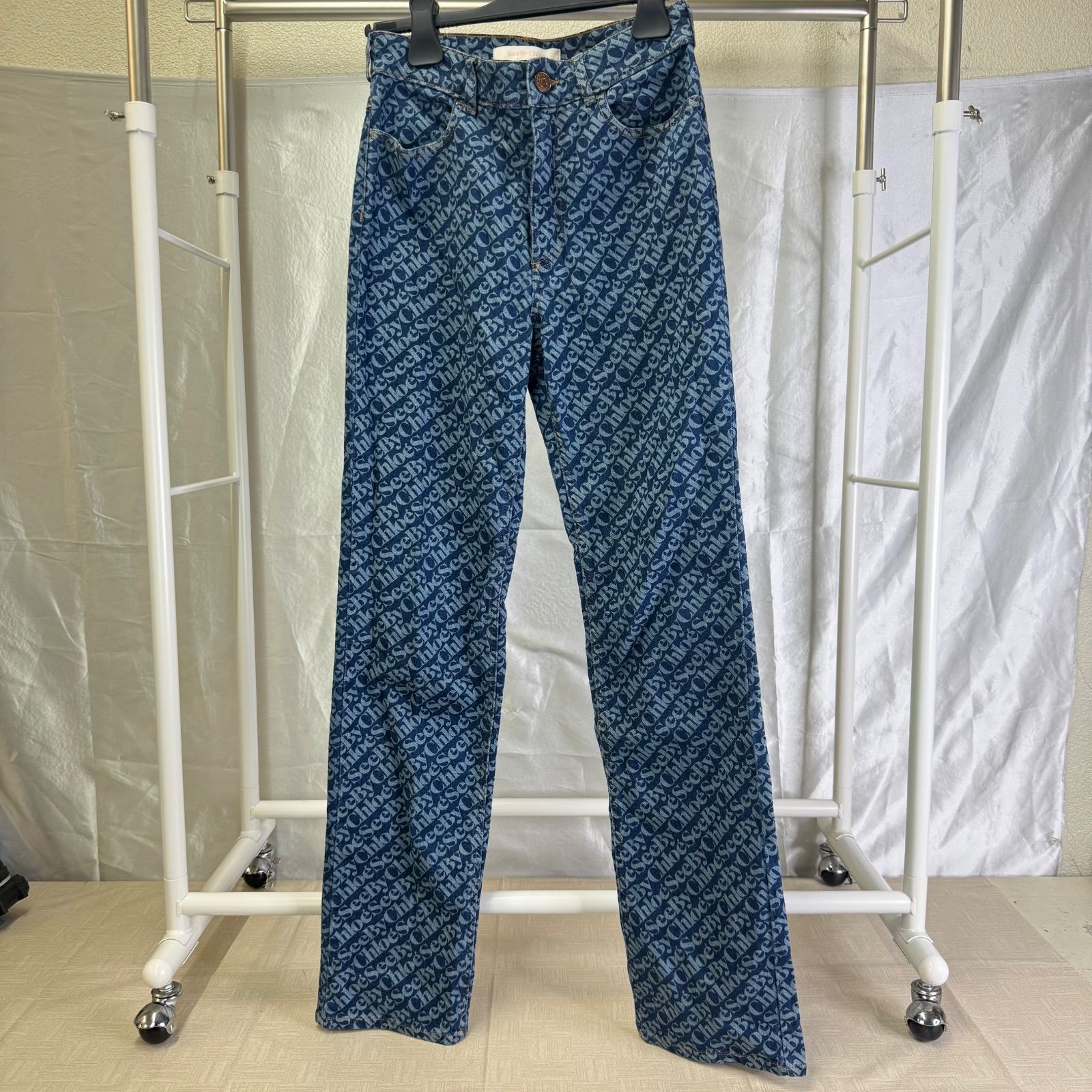 See By Chloé シーバイクロエ パンツ ローウエストデニム