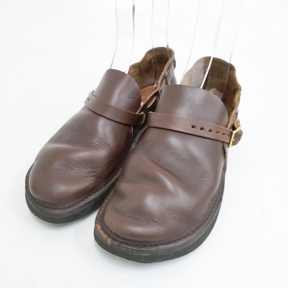 AURORA SHOES ミドルイングリッシュ サイズ6.5 D シューズ 靴 ブラウン レディース オーロラシューズ 5-1127 G◎