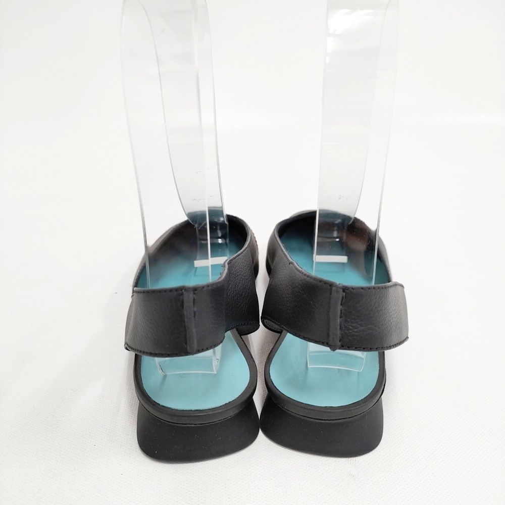  CAMPER Casi Myra カシマイラフラットシューズ Ortholite社 スリングバック 定価24200円 シューズ 靴 ブラック レディース カンペール 5-1127 G◎ その他 靴