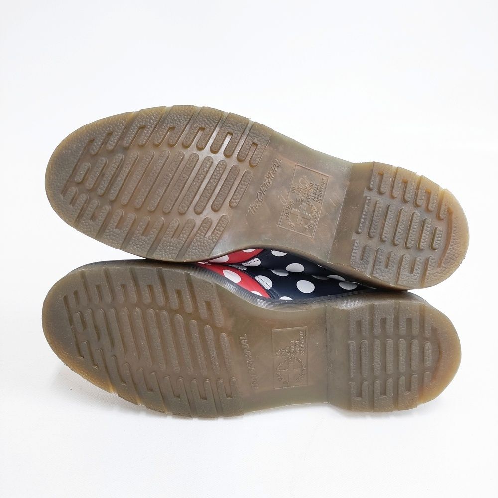  Dr.Martens MERIS ポルカドット UK 6 EU 39 シューズ 靴 レッド ネイビー レディース ドクターマーチン 5-1127 G◎ その他 靴