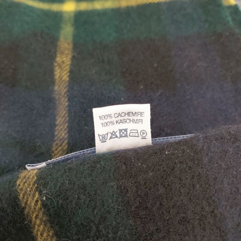 JOHNSTONS OF ELGIN カシミヤ 大判 マフラー チェック ストール