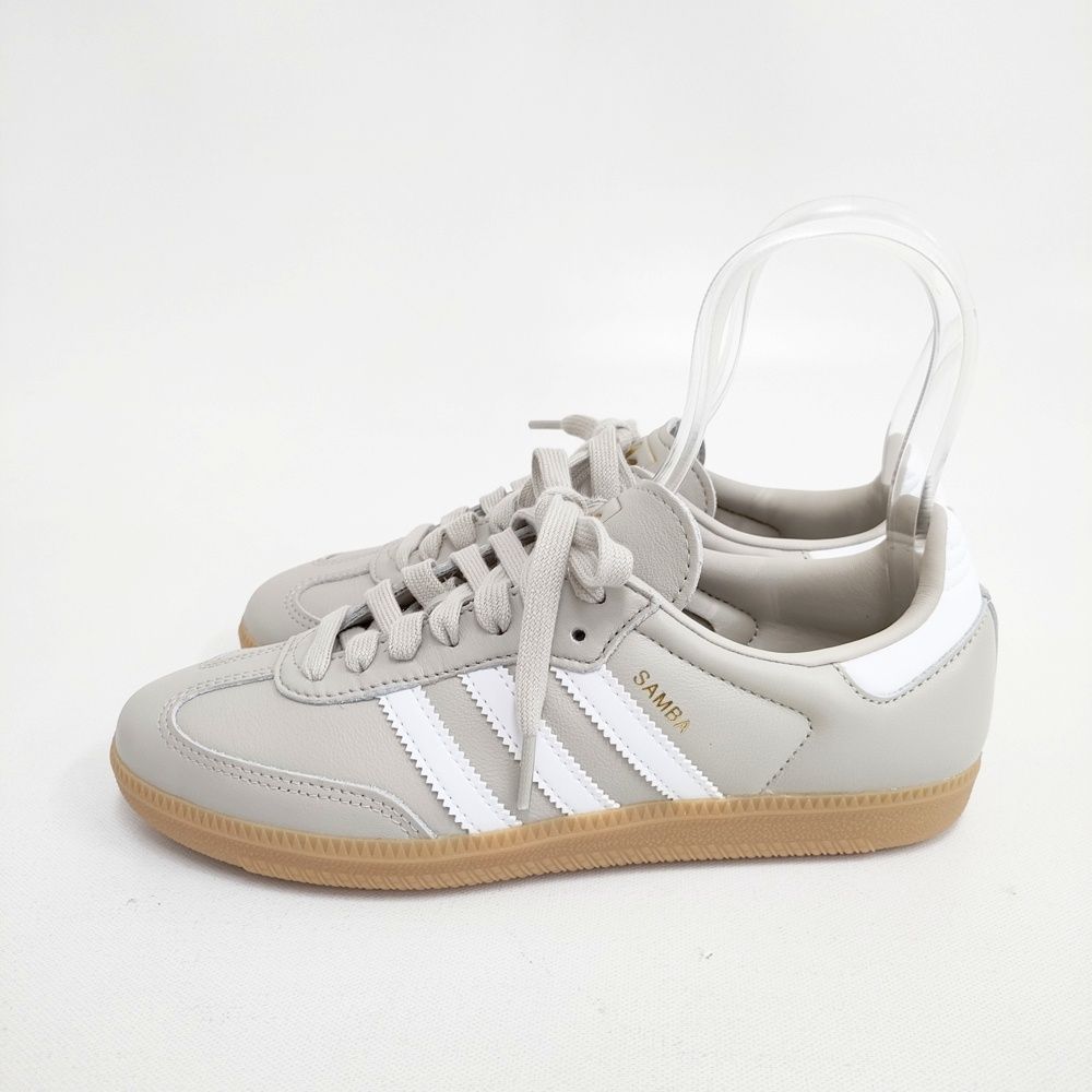 adidas SAMBA OG サンバOG 24 cm スニーカー ベージュ レディース アディダス 5-1127 G
