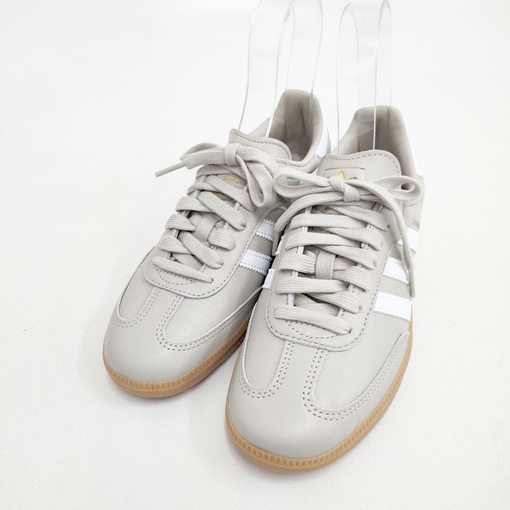 adidas SAMBA OG サンバOG 24 cm スニーカー ベージュ レディース アディダス 5 1127 G